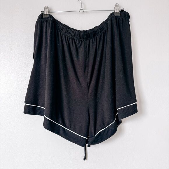Auden Black Cloud Knit Soft Sleep Short Size XXL - Picture 3 of 4